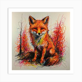 Red Fox 1 Art Print