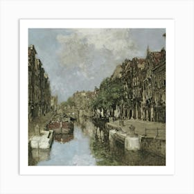 Amsterdam Canal 4 Art Print