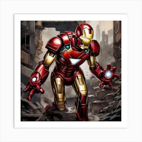 Iron Man 2 Art Print