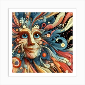 Psychedelic Art 2 Art Print