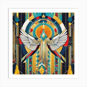 Wings Of The Eagle Art Print