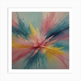 Explosion 3 Art Print