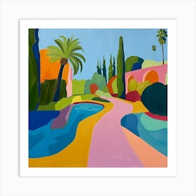 Abstract Park Collection Maria Luisa Park Seville Spain 3 Art Print