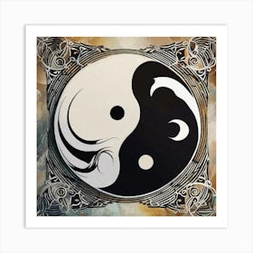 Yin Yang 15 Art Print