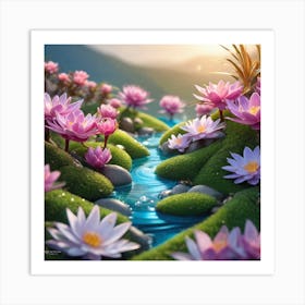 Water Lilies 2 Art Print