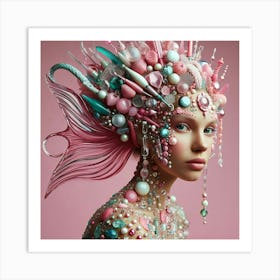 Mermaid 1 Art Print