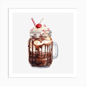 Ice Cream Sundae 12 Art Print