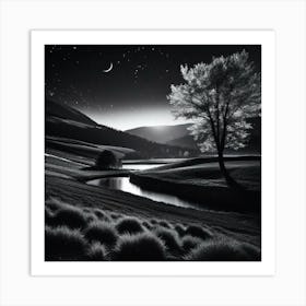 Night Sky 16 Art Print
