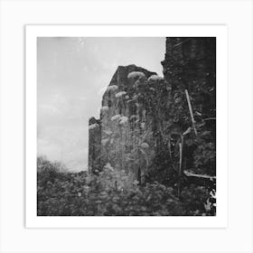 Kenilworth Castle Double Exposure 2024 Art Print