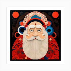 Santa Claus 25 Art Print