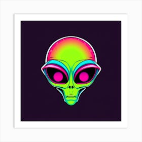 Alien Logo 4 1 Art Print