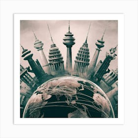 Towers Of The Future Art Print