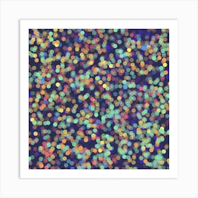 Bokeh Background Art Print