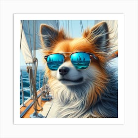 Rich Dog Art Print