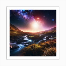 Milky Way 34 Art Print