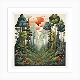 'The Forest' Art Print