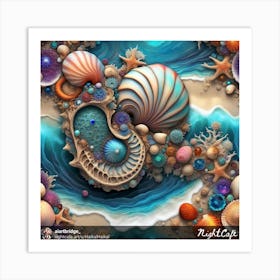 Sea Shells Art Print