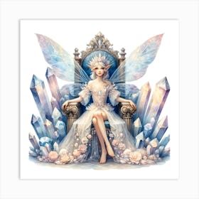 Crystal Fairy 1 Art Print