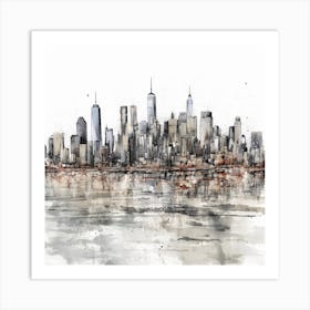 New York City Canvas Print Art Print