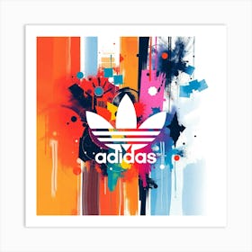 Adidas Logo Art Print