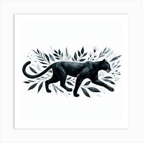 Black Panther 1 Art Print