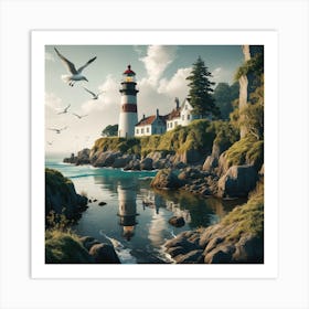 Lighthouse 1 Art Print