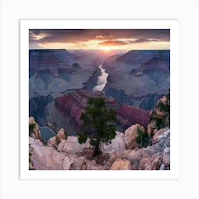 Grand Canyon Sunrise Art Print