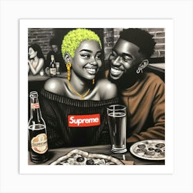 Supreme Couple 8 Art Print