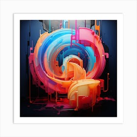 Abstract Painting 7 Art Print