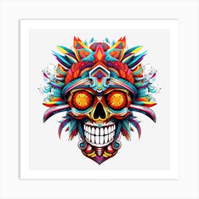 Sugar Skull 1 Art Print