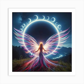 Angel Wings 8 Art Print