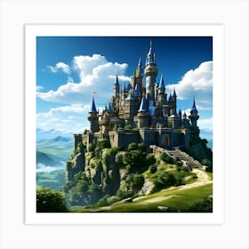 Cinderella Castle 1 Art Print