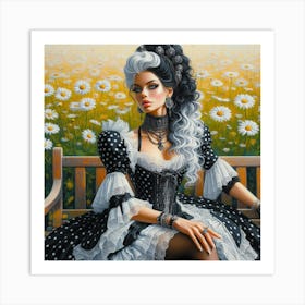 Victorian Lady Art Print