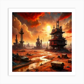 Apocalypse City Art Print