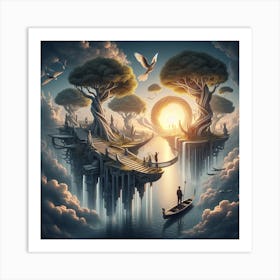 Dreamscape 18 Art Print