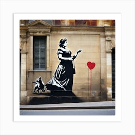 Banksy 3 Art Print