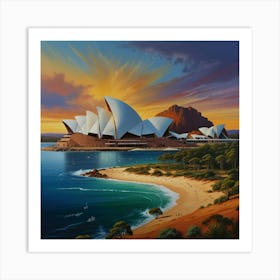 Sydney Opera House 2 Art Print