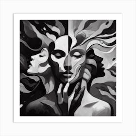 Emotions. Art Print