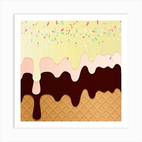 Ice Cream Sundae 12 Art Print