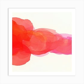 Abstract Watercolor Painting 4 Art Print