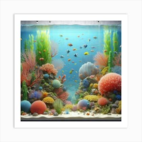 Coral Reef Art Print