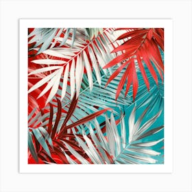 Tropical Leaves 70 Art Print