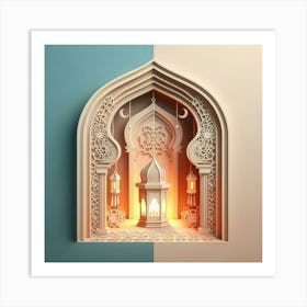 Islamic Ramadan 8 Art Print