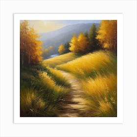 Path To The Sun Art Print