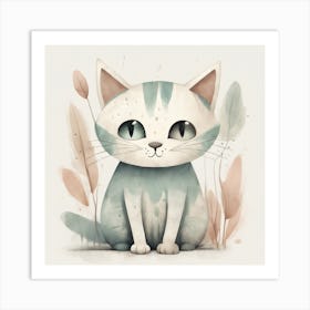 Kitty Cat 4 Art Print