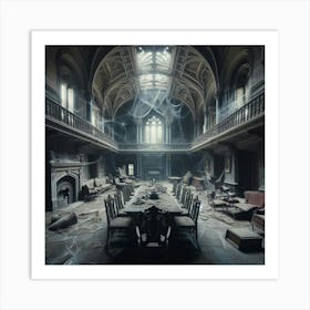 Abandoned Room Art Print