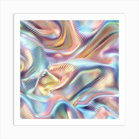 Holographic Fabric 1 Art Print