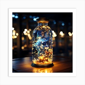 Bottle Of Magic Art Print