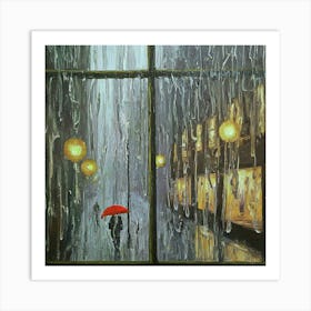 Rainy Art Print