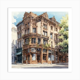 Nyc Building Art Print